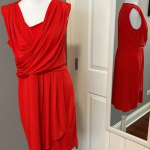 Calvin Klein Sleeveless Wrap Dress
